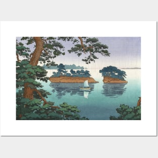 Spring Rain at Matsushima by Tsuchiya Koitsu Posters and Art